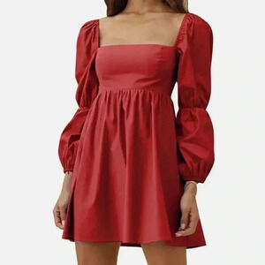 (33)NWOT bubble sleeve  dress